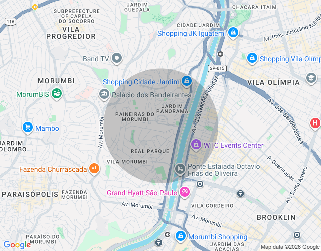 Imóvel no mapa