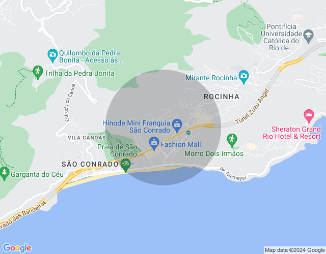 Imóvel no mapa