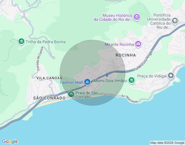 Imóvel no mapa