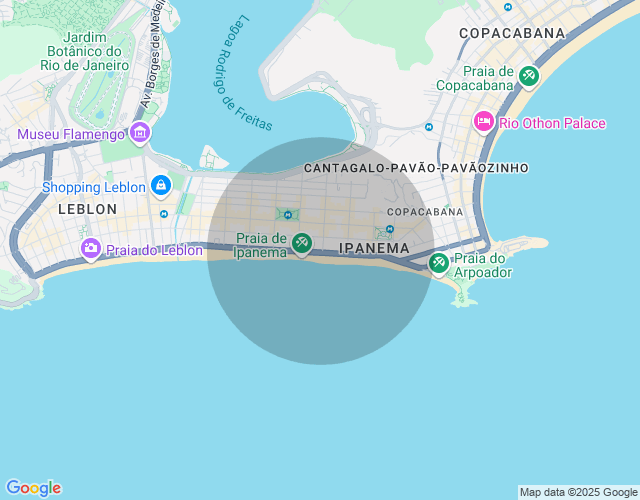 Imóvel no mapa