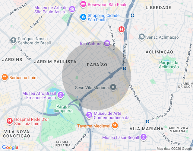 Imóvel no mapa