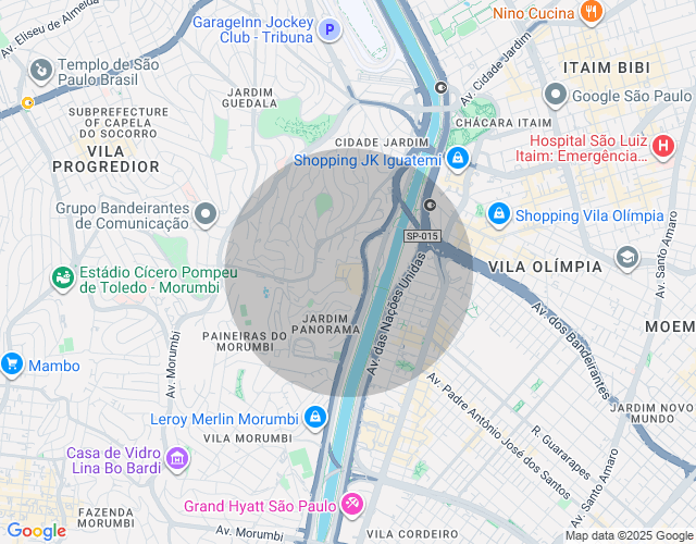 Imóvel no mapa