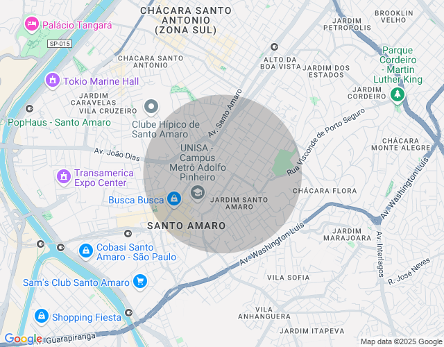 Imóvel no mapa