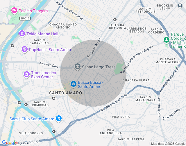 Imóvel no mapa