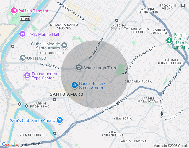 Imóvel no mapa