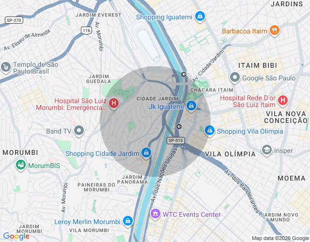 Imóvel no mapa