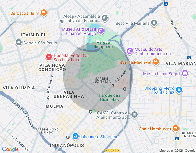 Imóvel no mapa