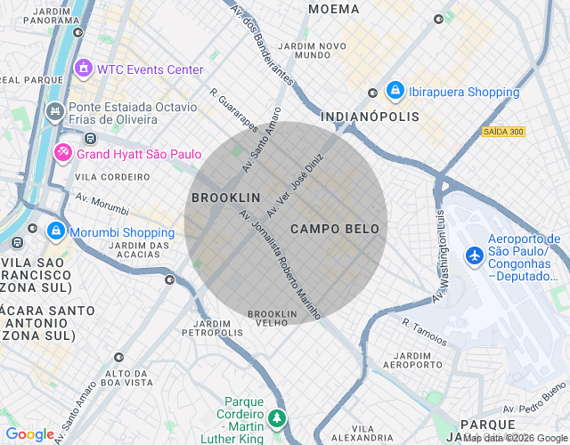 Imóvel no mapa