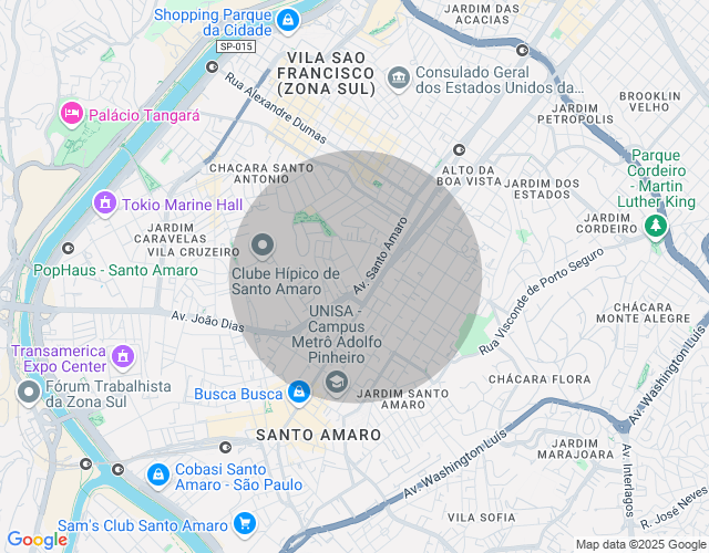 Imóvel no mapa