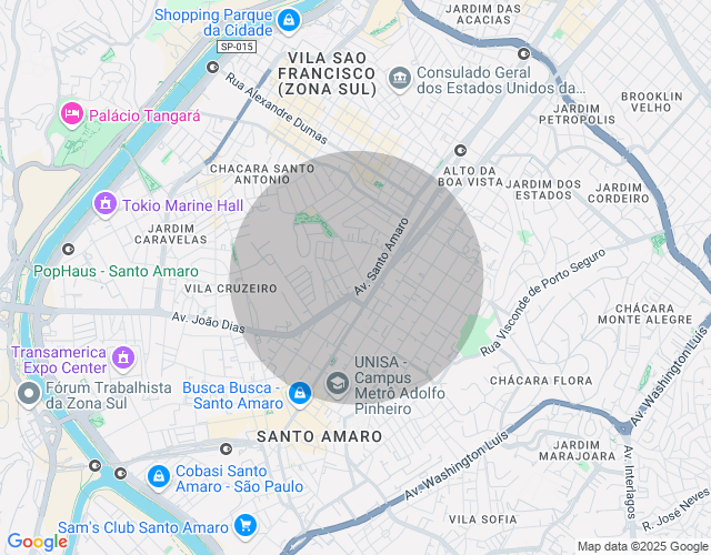 Imóvel no mapa