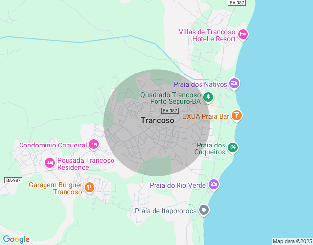 Imóvel no mapa