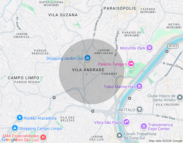 Imóvel no mapa