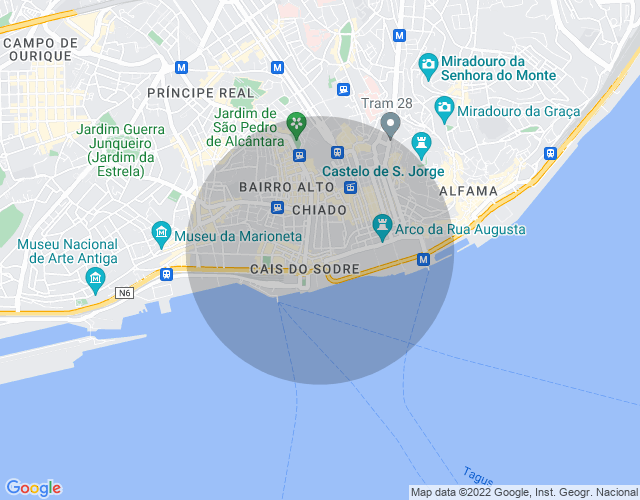 Imóvel no mapa