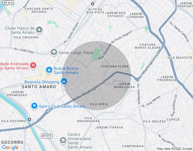 Imóvel no mapa