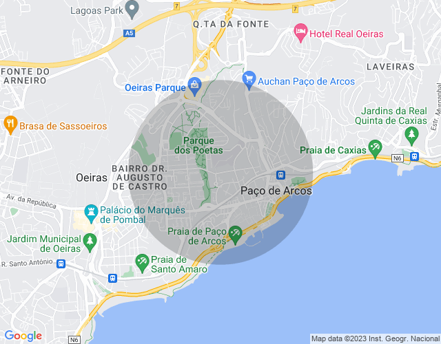 Imóvel no mapa