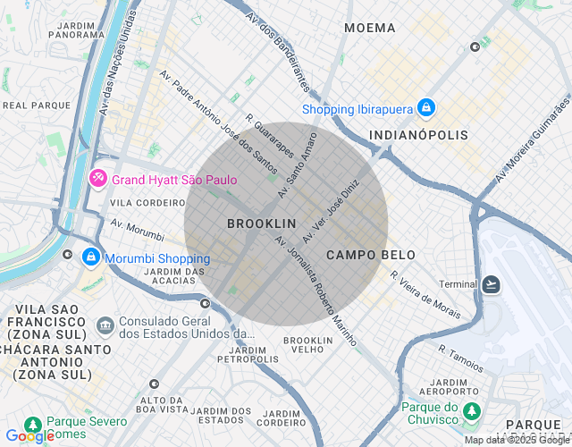 Imóvel no mapa