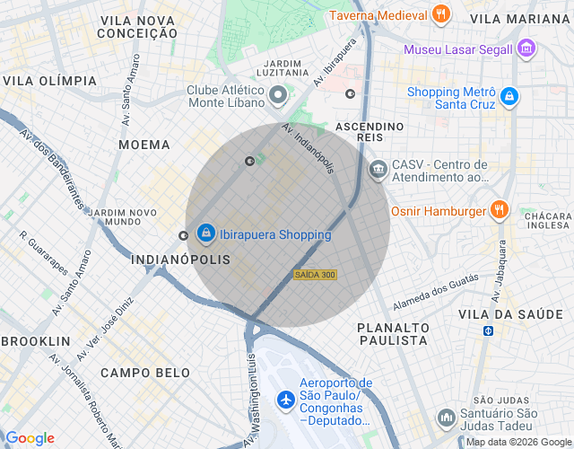 Imóvel no mapa