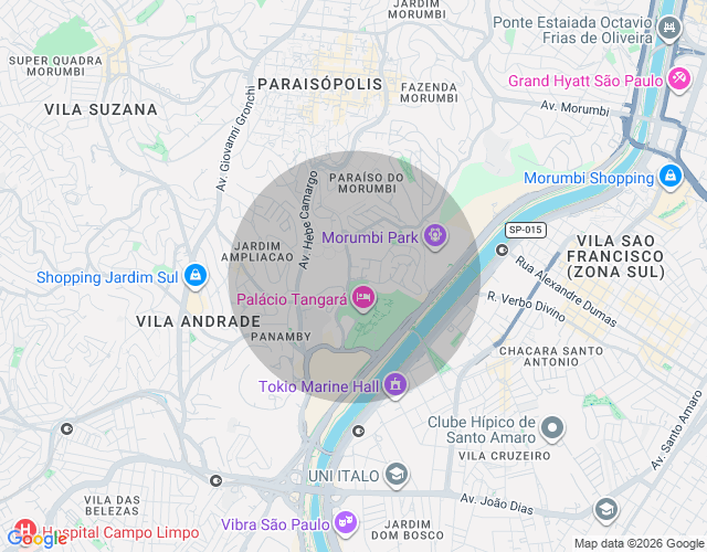 Imóvel no mapa