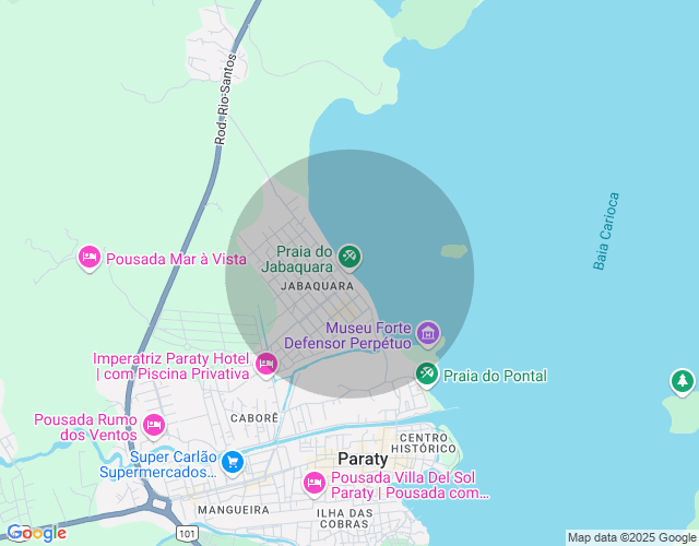 Imóvel no mapa