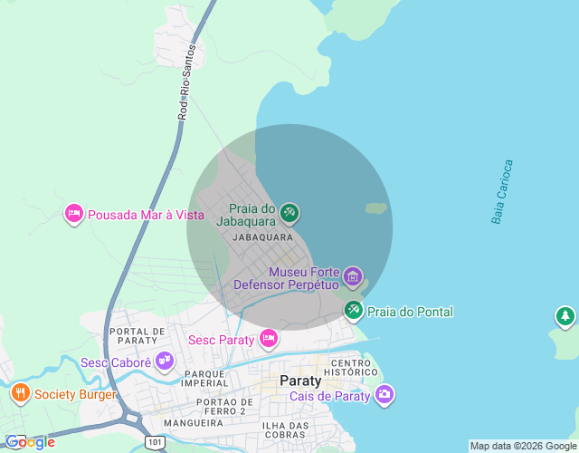 Imóvel no mapa