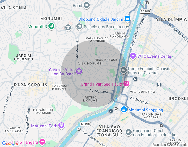 Imóvel no mapa