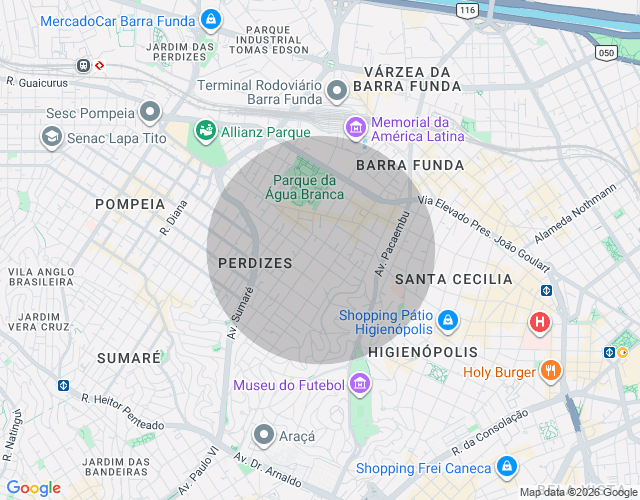 Imóvel no mapa