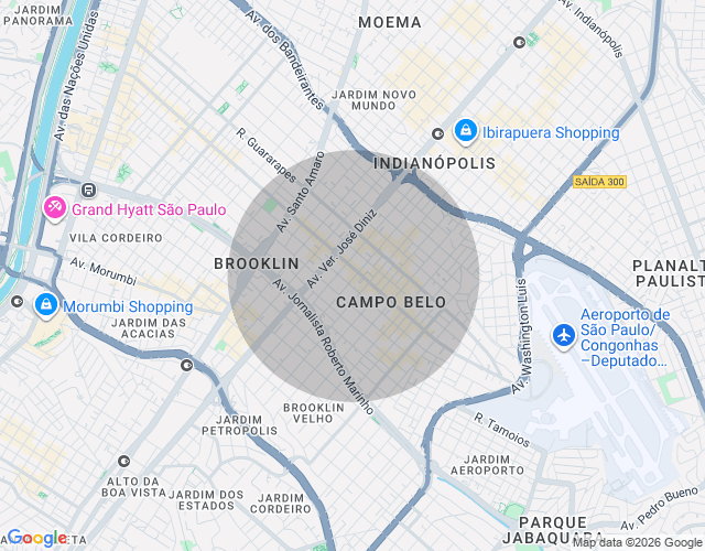 Imóvel no mapa