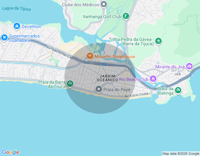 Imóvel no mapa