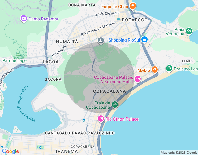 Imóvel no mapa