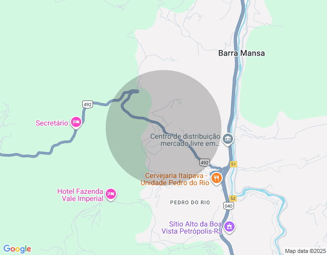 Imóvel no mapa