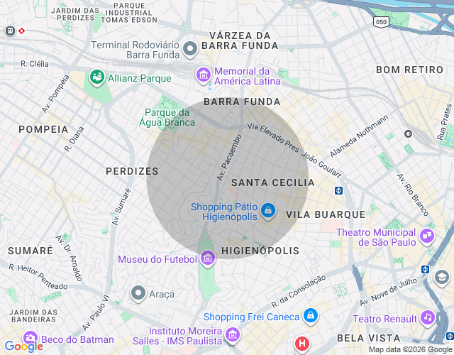 Imóvel no mapa