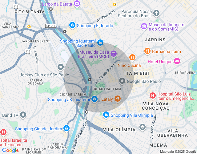 Imóvel no mapa