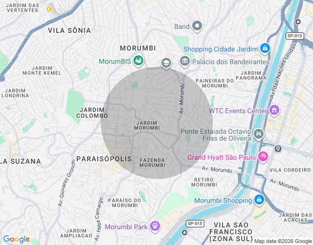 Imóvel no mapa