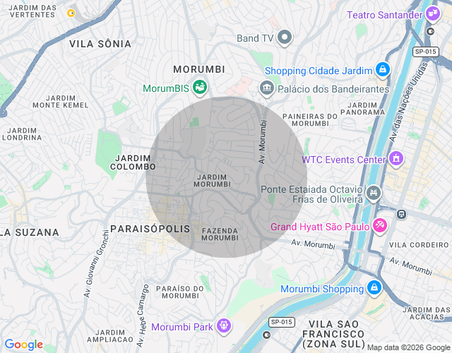 Imóvel no mapa