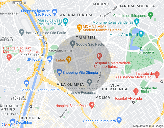 Imóvel no mapa