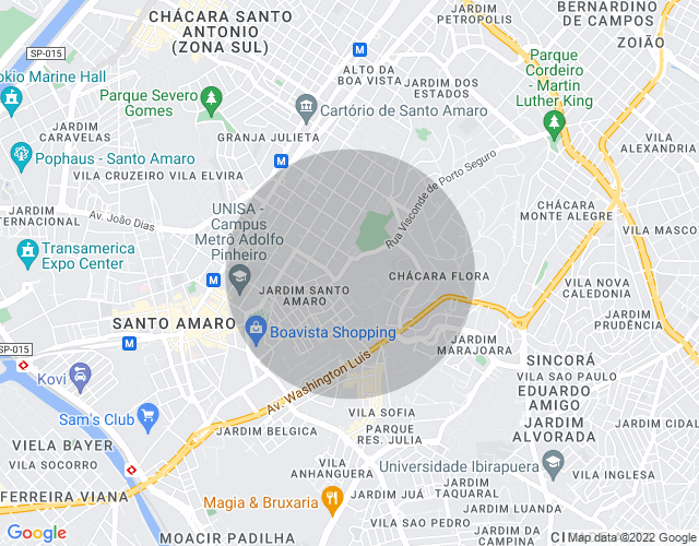 Imóvel no mapa