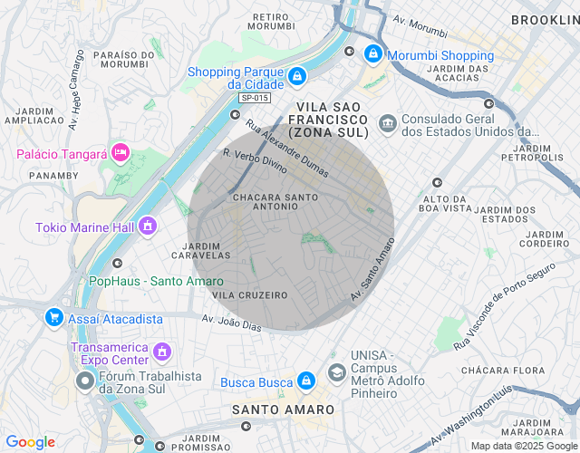 Imóvel no mapa