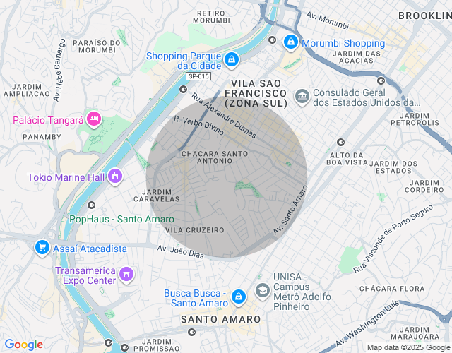 Imóvel no mapa