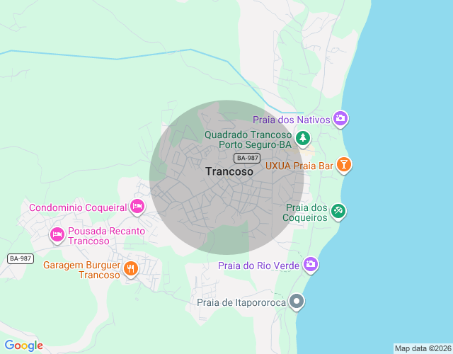 Imóvel no mapa