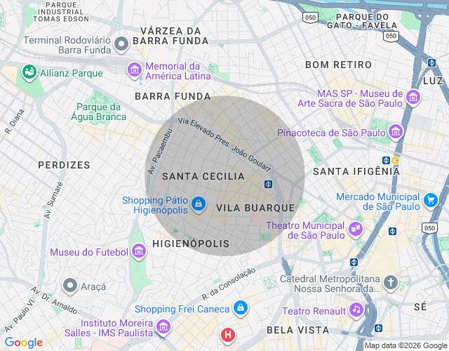 Imóvel no mapa