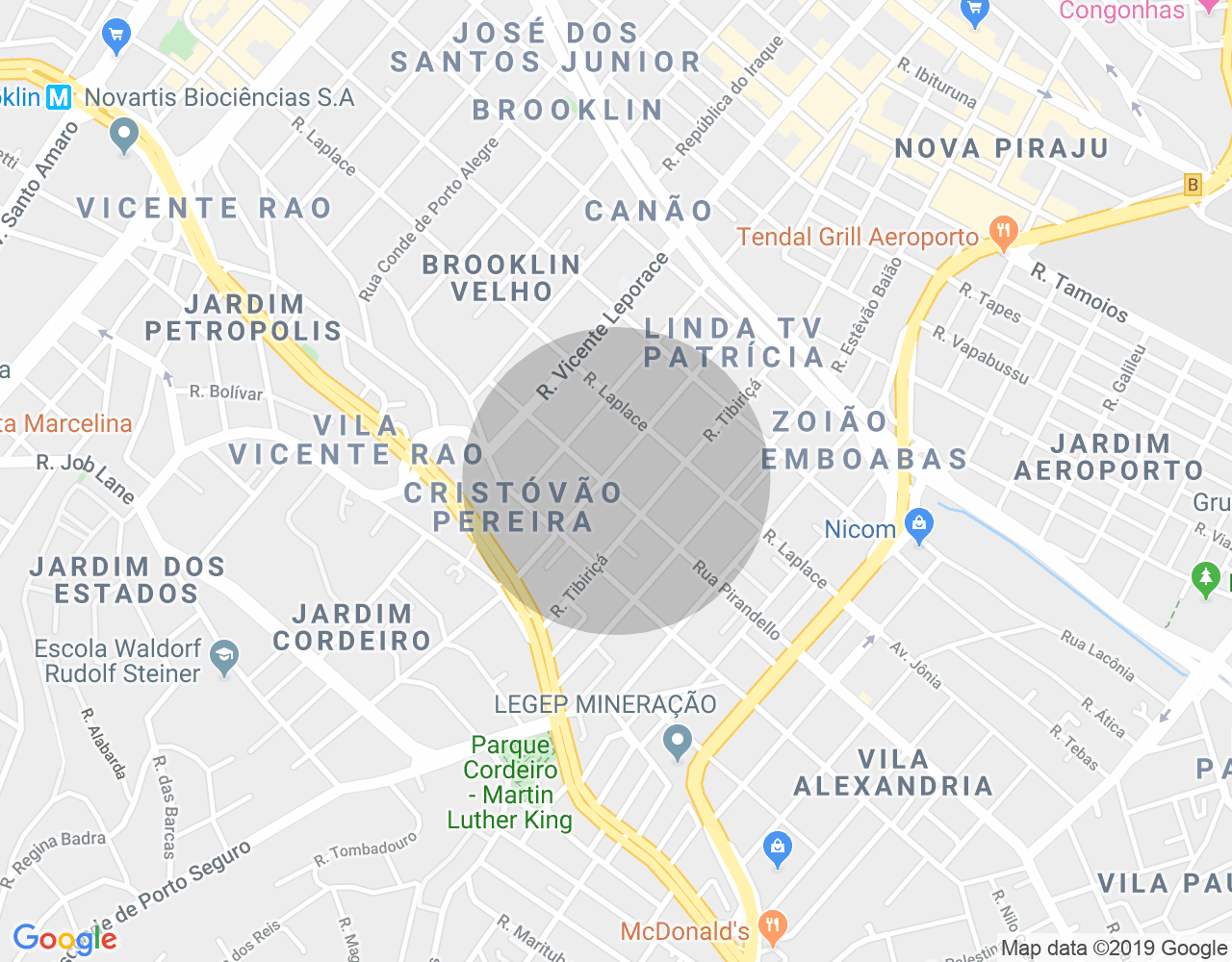 Imóvel no mapa