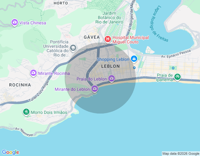 Imóvel no mapa
