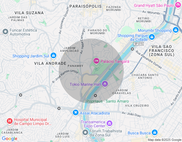 Imóvel no mapa