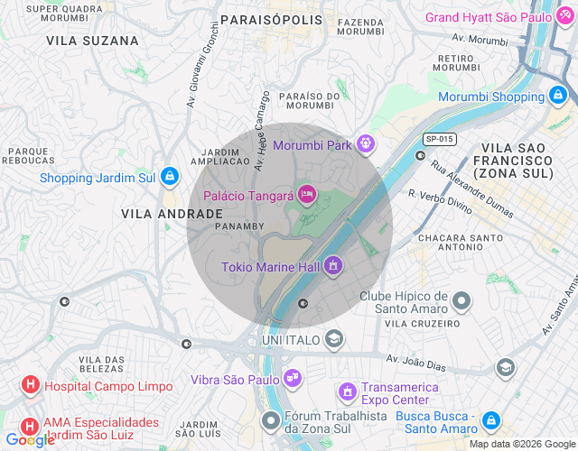 Imóvel no mapa