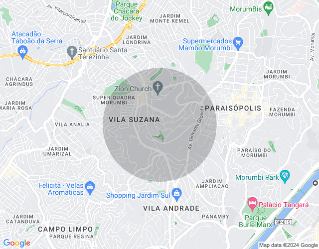 Imóvel no mapa