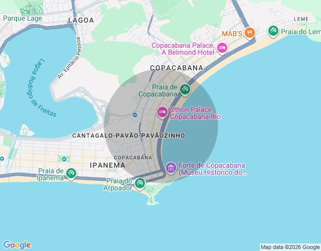 Imóvel no mapa