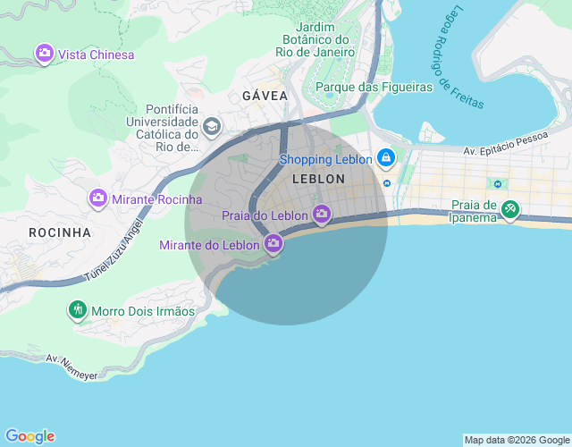 Imóvel no mapa