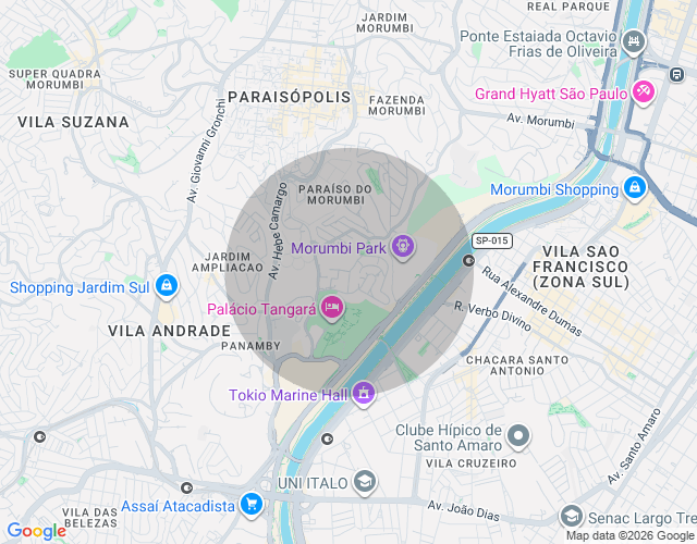 Imóvel no mapa