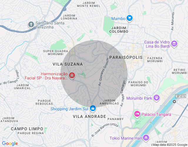 Imóvel no mapa