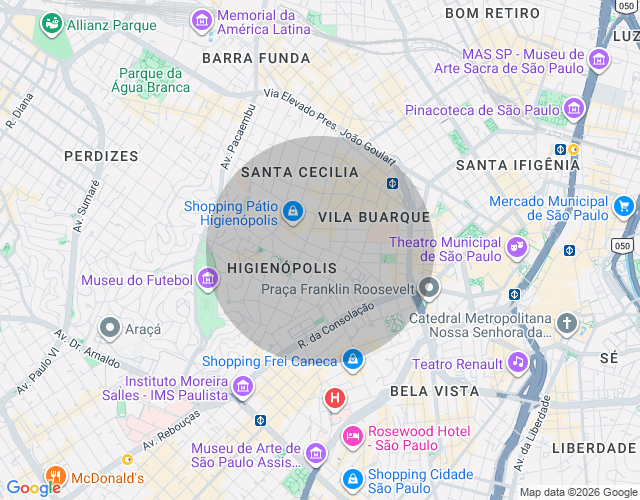 Imóvel no mapa